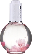Fragrances, Perfumes, Cosmetics Nail and Cuticle Oil with Flowers "Almond" - Silcare Cuticle Oil Almond