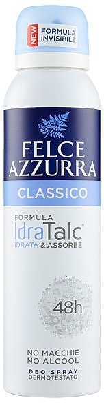 Deodorant Antiperspirant - Felce Azzurra Deo Deo Spray Classic — photo N1