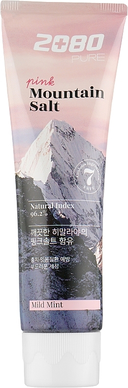 Himalayan Salt Toothpaste - Dental Clinic 2080 Pink Mountain Salt Toothpaste — photo N3