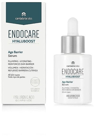 Anti Aging Moisturizing Face Serum - Cantabria Labs Endocare Hyaluboost Age Barrier Serum — photo N1