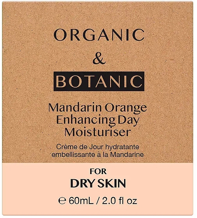 Moisturizing Day Cream for Dry Skin - Organic & Botanic Mandarin Orange Enhancing Day Moisturiser — photo N18