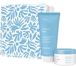 Fragrances, Perfumes, Cosmetics Set - Pupa Nordic Spa Kit (sh/gel/300ml + b/cr/150ml)