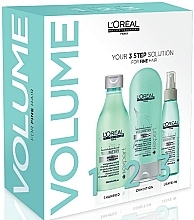 Fragrances, Perfumes, Cosmetics Set - L'Oreal Professionnel Serie Expert 3-Step (shm/250ml + cond/150ml + leave-in/125ml)