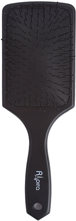 Wide Hair Brush C0263, black - Rapira — photo N1