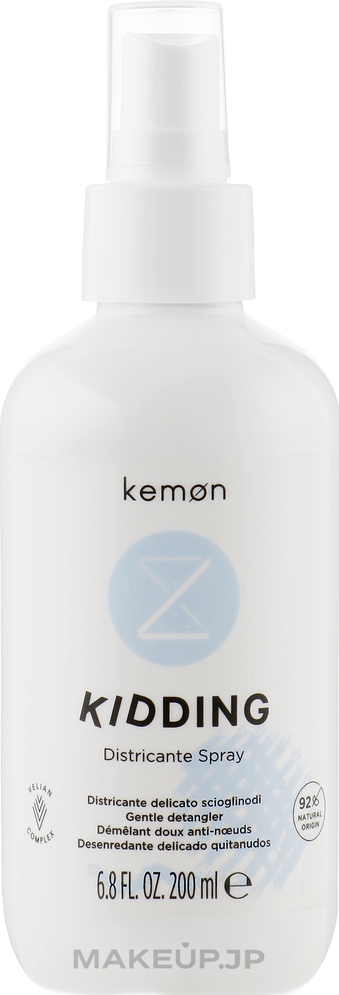 Easy Combing Conditioner Spray - Kemon Kidding Districante Spray — photo 200 ml