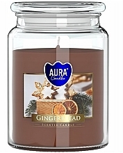 Gingerbread Scented Candle in Jar - Bispol Scented Candle — photo N1