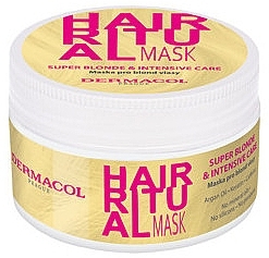 Blonde Hair Mask - Dermacol Hair Ritual Super Blonde Mask — photo N4