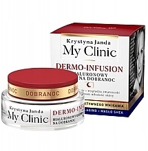 Fragrances, Perfumes, Cosmetics Hyaluronic Acid Night Cream - Janda My Clinic Dermo-Infusion Hyaluronic Night Cream