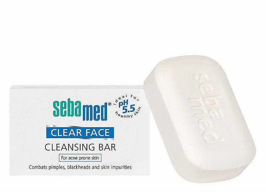 Soap - Sebamed Clear Face Cleansing Bar — photo N1
