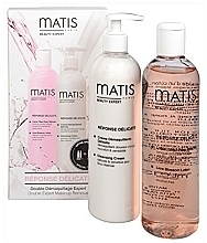 Fragrances, Perfumes, Cosmetics Set - Matis Reponse Delicate Set (cr/400ml + lot/400ml)