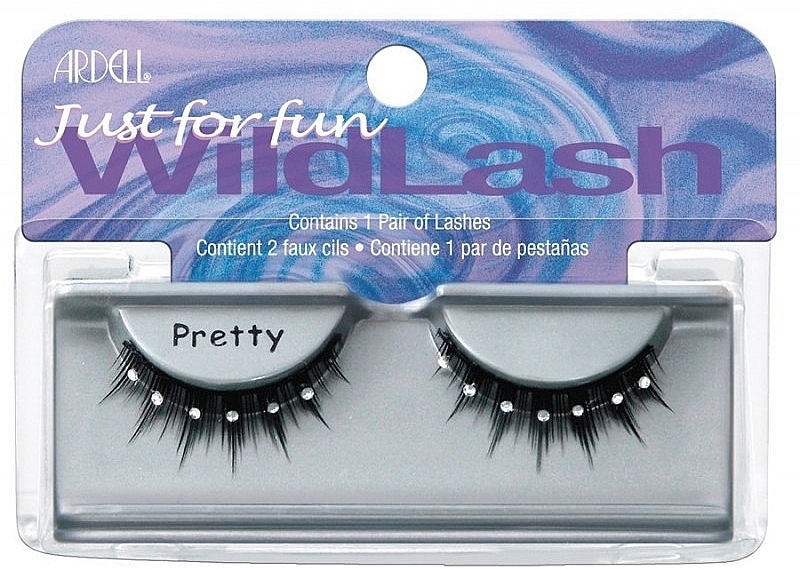 False Lashes - Ardell Just for Fun Wildlash Pretty Black — photo N12