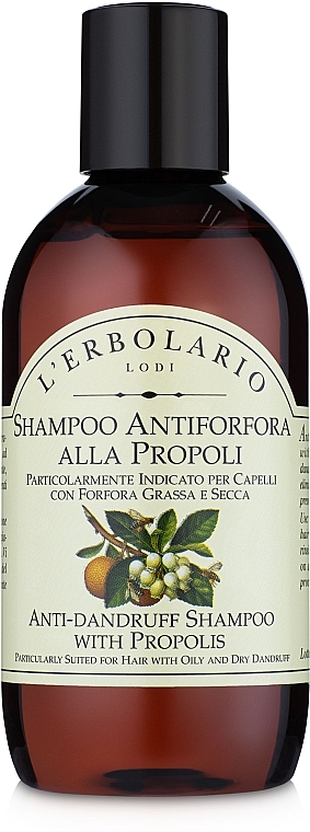 Anti-Dandruff Propolis Shampoo - L'erbolario Shampoo Antiforfora Alla Propoli — photo N2