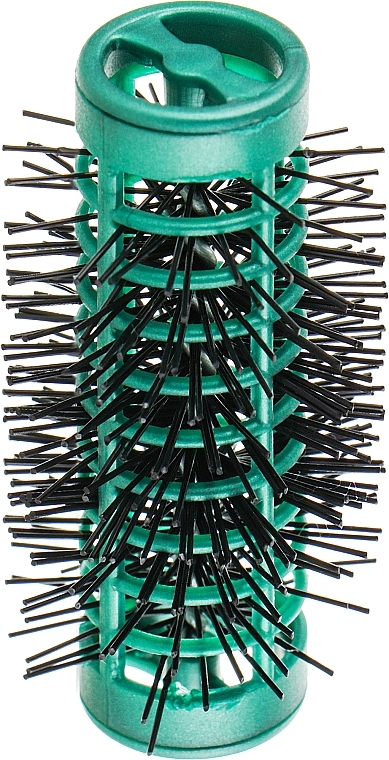 Hair Rollers "Hedgehogs", 70mm, d22, green - Tico Professional — photo N2