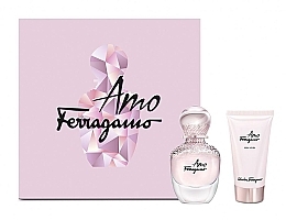 Fragrances, Perfumes, Cosmetics Salvatore Ferragamo Amo - Set (edp/30ml + b/lot/30ml)