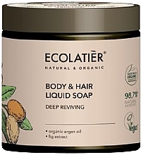 Fragrances, Perfumes, Cosmetics Body & Hair Soap "Deep Reviving" - Ecolatier Organic Aragan Body & Hair Liquid Soap