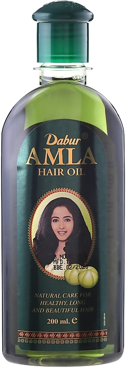 Hair Oil - Dabur Amla Healthy Long And Beautiful Hair Oil — photo N2