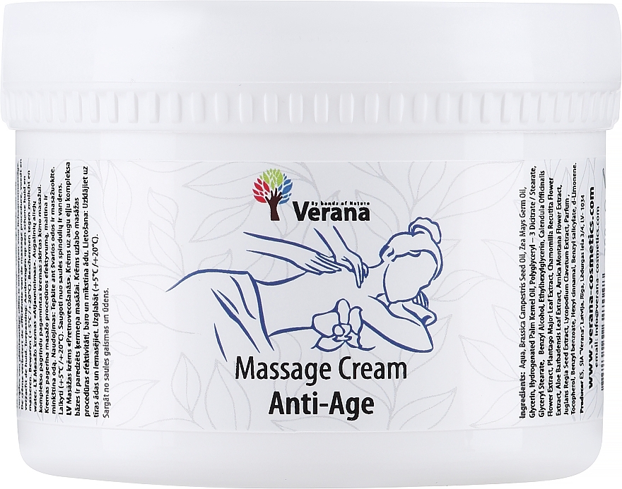 Anti-Aging Massage Cream - Verana Massage Cream Anti Age — photo N2