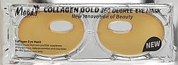 Fragrances, Perfumes, Cosmetics Collagen Eye Patches - Moods Collagen Gold 360 Degree Eye Mask