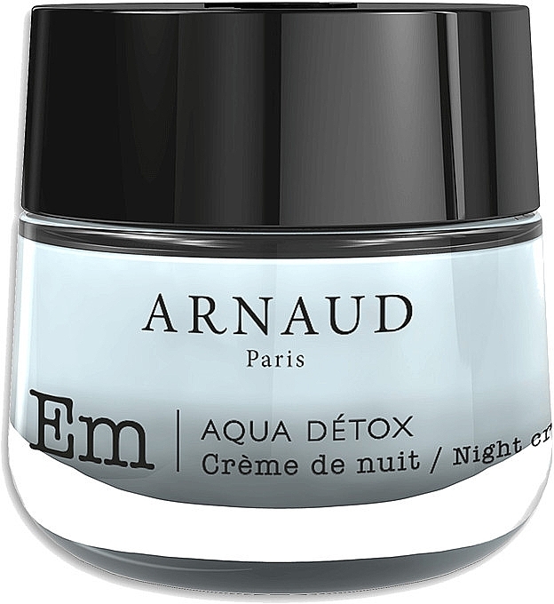 Night Face Cream with Sea Spring Water - Arnaud Aqua Detox Night Cream — photo N1