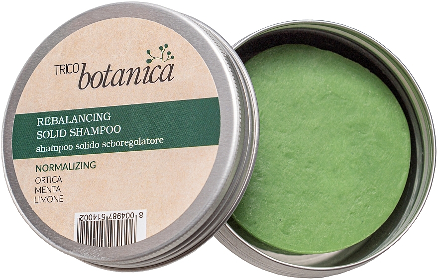 Normalizing Solid Shampoo - Trico Botanica Rebelencing Solid Shampoo Normalizing — photo N3