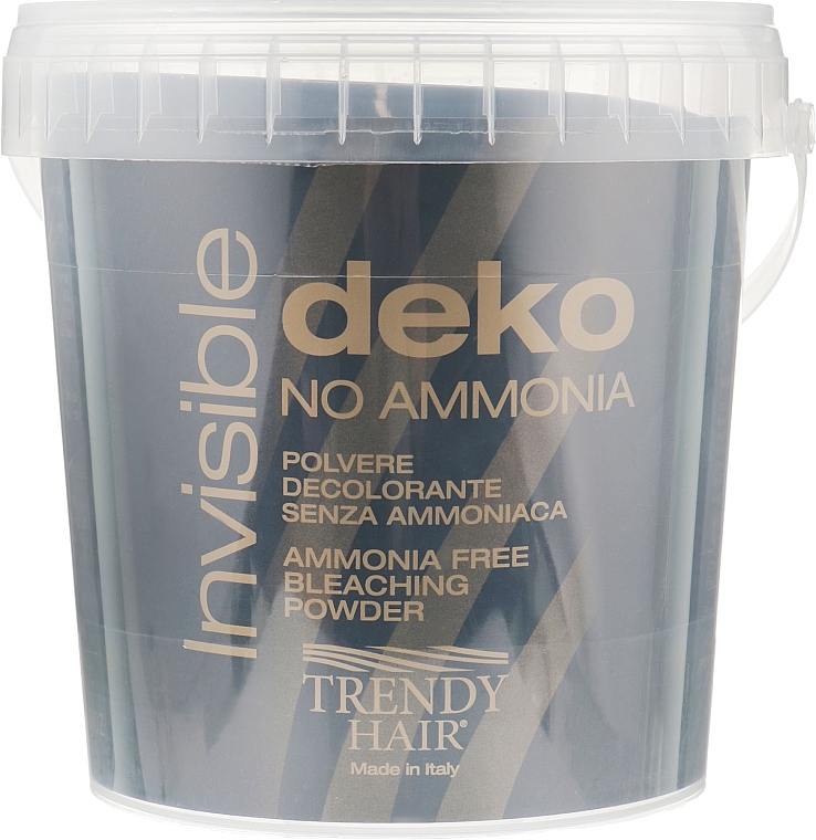 Hair Bleaching Powder, blue - Trendy Hair Invisible Deko Ammonia Free Bleaching Powder — photo N1