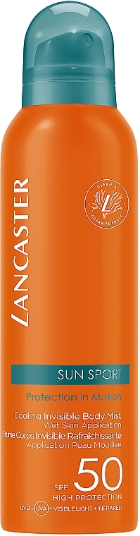 Sun Body Mist - Lancaster Sun Sport Protection in Motion SPF 50 — photo N1