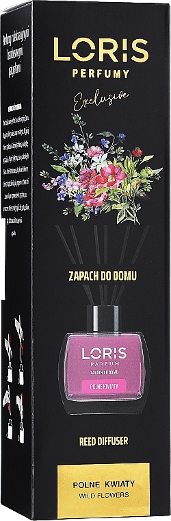 Wild Flowers Reed Diffuser - Loris Parfum Reed Diffuser Wild Flowers — photo N1