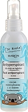 Fragrances, Perfumes, Cosmetics Foot Antiperspirant - Marion Dr Koala Foot Antiperpirant In Mist