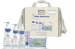 Fragrances, Perfumes, Cosmetics Set, 6 products - Mustela Bebe Little Moments Striped Set 