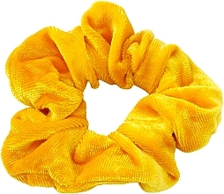 Velvet Hair Tie, yellow - Lolita Accessories — photo N1
