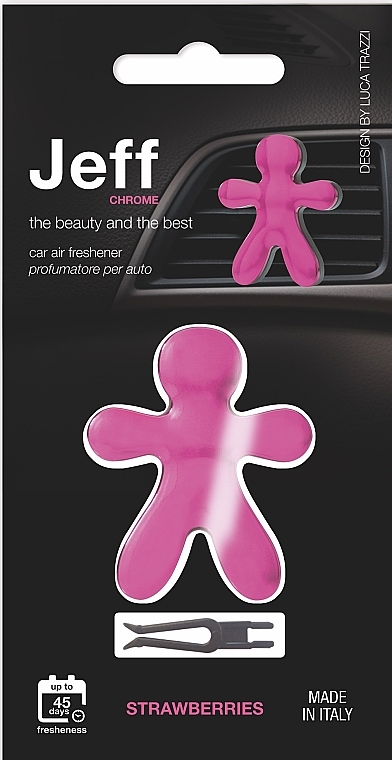 Mr&Mrs Fragrance Jeff Strawberries - Car Air Freshener — photo N5