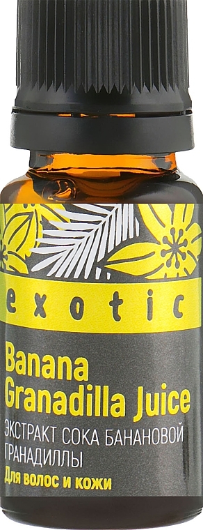 Cosmetic Hair and Body Enhancer 'Banana Granadilla Juice Extract' - Pharma Group Laboratories — photo N3