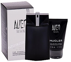 Fragrances, Perfumes, Cosmetics Mugler Alien Man - Set (edt/100ml + sh/gel/50ml)