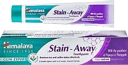 Whitening Anti-Stain Toothpaste - Himalaya Herbals Stain-Away Care Toothpaste — photo N2