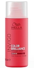 Fragrances, Perfumes, Cosmetics Color Protective Shampoo for Coarse Hair - Wella Professionals Invigo Color Brillance Shampoo