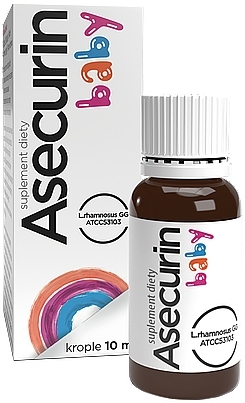 Kids Food Supplement - Aflofarm Asecurin Baby — photo N1