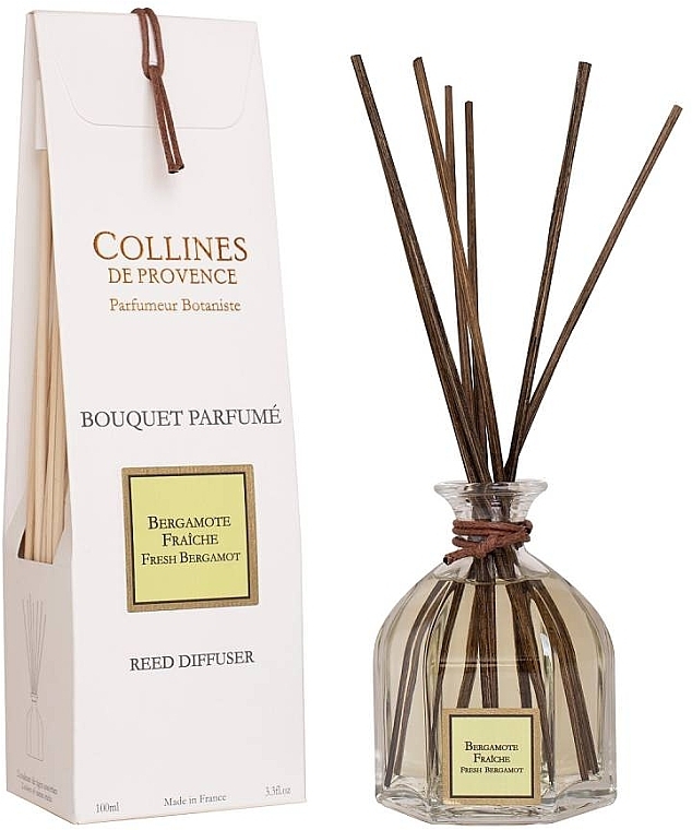 Fresh Bengamot Reed Diffuser - Collines de Provence Bouquet Aromatique Fresh Bergamot — photo N1