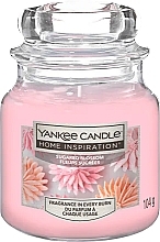 Scented Candle in Jar - Yankee Candle Home Inspiration Sugared Blossom — photo N1