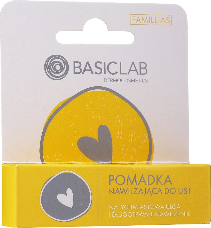 Moisturizing Lip Balm - BasicLab Dermocosmetics Famillias — photo N10