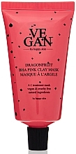 Set - Vegan By Happy Dragonfruit BHA Pink Clay Mask (f/mask/3x50ml) — photo N2