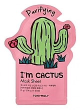 Fragrances, Perfumes, Cosmetics Sheet Mask - Tony Moly I'm Cactus Mask Sheet