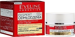 Fragrances, Perfumes, Cosmetics Rejuvenating Anti-Wrinkle Cream Serum 55+ - Eveline Cosmetics Expert Cream-Serum 55+