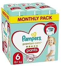 Nappy Pants, size 6 (15 + kg), 93 pcs - Pampers Pants — photo N2