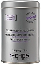 Purple Dust-Free Blonde Powder - Echosline Bleaching Polvere Decolorante Violet Compatta — photo N1