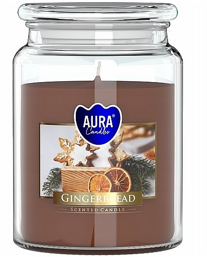 Gingerbread Scented Candle in Jar - Bispol Scented Candle — photo N1