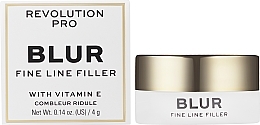 Fragrances, Perfumes, Cosmetics Smoothing Filler Primer - Revolution Pro Blur Fine Line Filler