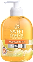 Fragrances, Perfumes, Cosmetics Honey Melon Liquid Soap - Bielita Sweet Moments