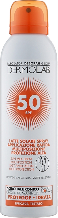 Sun Milk Spray - Deborah Dermolab Sun Milk Spray SPF50 — photo N1