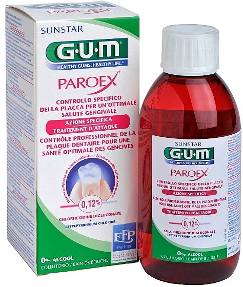 Mouthwash - G.U.M Paroex 0.12% Mouth Rinse — photo N1