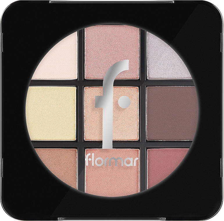 Eyeshadow Palette - Flormar Eye Shadow Palette — photo N3